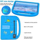 For Lenovo Tab P12 2023 12.7 Cartoon Sparrow EVA Shockproof Tablet Case with Shoulder Strap(Blue) - 2