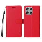 For Motorola Moto G56 / G66j / G66y 5G ENKAY RFID Blocking Wallet Kickstand Litchi Texture Leather Phone Case(Red) - 2