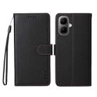 For Infinix Smart 10 4G ENKAY RFID Blocking Wallet Kickstand Litchi Texture Leather Phone Case(Black) - 2