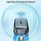 WAVLINK NWU330GD Support 95W PD Output USB-C to RJ45 2.5Gbps Network Converter - 3