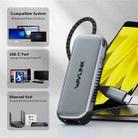 WAVLINK NWU340GD With 95W Charging Port 5Gbps USB-C to RJ45 Ethernet Adapter Converter - 3