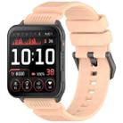 For Garmin Venu X1 Armor Silicone Watch Band(Pink) - 1