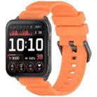 For Garmin Venu X1 Armor Silicone Watch Band(Orange) - 1