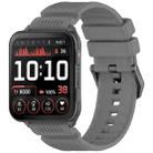 For Garmin Venu X1 Armor Silicone Watch Band(Dark Gray) - 1