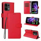 For OPPO Reno14 F / Reno14 / Reno13 Global ENKAY RFID Blocking Wallet Kickstand Litchi Texture Leather Phone Case(Red) - 1