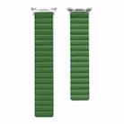 For Samsung Galaxy Watch8 / Watch8 Classic Magnetic Silicone Watch Band(Green) - 3