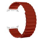 For Samsung Galaxy Watch8 / Watch8 Classic Magnetic Silicone Watch Band(Red) - 2