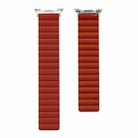 For Samsung Galaxy Watch8 / Watch8 Classic Magnetic Silicone Watch Band(Red) - 3