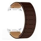 For Samsung Galaxy Watch8 / Watch8 Classic Two Color Loop Magnetic Silicone Watch Band(Dark Brown+Light Brown) - 2