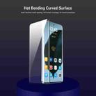 For Motorola Edge 60 Fusion 5G 2pcs ENKAY 3D Curved Full Glue Hot Bending Tempered Glass Full Film - 2