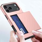 For iPhone 17 Pro Max Kalebol 2 in 1 Shockproof Sliding Card Slot Phone Case(Green) - 4