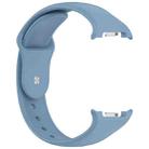 For Samsung Galaxy Watch8 / Watch8 Classic Reverse Buckle Silicone Watch Band(Blue) - 3