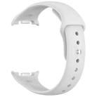 For Samsung Galaxy Watch8 / Watch8 Classic Reverse Buckle Silicone Watch Band(Light Gray) - 2