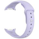 For Samsung Galaxy Watch8 / Watch8 Classic Reverse Buckle Silicone Watch Band(Purple) - 2