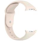 For Samsung Galaxy Watch8 / Watch8 Classic Reverse Buckle Silicone Watch Band(Starlight) - 3