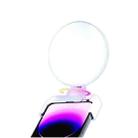 A01 Smartphone Photography Live Streaming Round LED Fill Light Portable Selfie Light(White) - 1