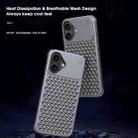 For iPhone 16 Kalebol Aromatherapy Aluminum Alloy Cooling Phone Case(Gray) - 2