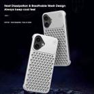 For iPhone 16 Kalebol Aromatherapy Aluminum Alloy Cooling Phone Case(Silver) - 3