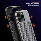 For iPhone 13 Pro Max Kalebol Aromatherapy Aluminum Alloy Cooling Phone Case(Gray) - 3
