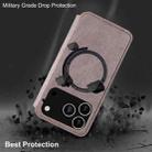For iPhone 17 Pro Kalebol Flip Card Slot MagSafe Leather Phone Case(Black) - 3