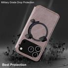 For iPhone 17 Pro Kalebol Flip Card Slot MagSafe Leather Phone Case(Brown) - 3