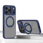 For iPhone 17 Pro Max Kalebol Rotating Magnetic Holder MagSafe Phone Case(Blue) - 1