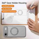 For iPhone 17 Air Kalebol Rotating Magnetic Holder MagSafe Phone Case(Desert Gold) - 3
