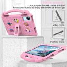 For Doogee U11 / U11 Pro 11 2025 Handle Kickstand Children EVA Shockproof Tablet Case(Pink) - 3