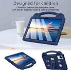 For Doogee Tab E3 10.95 2025 Handle Kickstand Children EVA Shockproof Tablet Case(Navy Blue) - 2