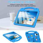 For Doogee Tab G6 / G6+ 11 Handle Kickstand Children EVA Shockproof Tablet Case(Sky Blue) - 2