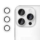 For iPhone 16 Pro Max Kalebol No Flicker Ultra-Thin Individual Camera Lens Tempered Glass Film(Transparent) - 1