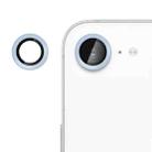 For iPhone 16e Kalebol No Flicker Ultra-Thin Individual Camera Lens Tempered Glass Film(Distant Peak Blue) - 1