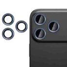 For iPhone 17 Pro Max Kalebol No Flicker Ultra-Thin Individual Camera Lens Tempered Glass Film(Titanium Blue) - 1