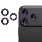 For iPhone 17 Pro Max Kalebol No Flicker Ultra-Thin Individual Camera Lens Tempered Glass Film(Dark Purple) - 1