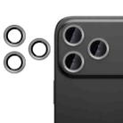 For iPhone 17 Pro Kalebol No Flicker Ultra-Thin Individual Camera Lens Tempered Glass Film(Titanium Gray) - 1
