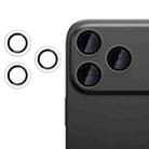 For iPhone 17 Pro Kalebol No Flicker Ultra-Thin Individual Camera Lens Tempered Glass Film(Transparent) - 1