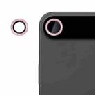 For iPhone 17 Air Kalebol No Flicker Ultra-Thin Individual Camera Lens Tempered Glass Film(Pink) - 1