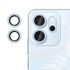 For OPPO Reno14 F Kalebol No Flicker Ultra-Thin Individual Camera Lens Tempered Glass Film(Distant Peak Blue) - 1