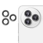For Xiaomi Civi 5 Pro Kalebol No Flicker Ultra-Thin Individual Camera Lens Tempered Glass Film(Black) - 1