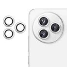 For Xiaomi Civi 5 Pro Kalebol No Flicker Ultra-Thin Individual Camera Lens Tempered Glass Film(Silver) - 1