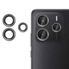 For Redmi Note 14 4G Kalebol No Flicker Ultra-Thin Individual Camera Lens Tempered Glass Film(Black) - 1