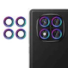 For Redmi Note 14 Pro 4G Kalebol No Flicker Ultra-Thin Individual Camera Lens Tempered Glass Film(Dazzling Colors) - 1