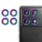 For Redmi K70 / K70 Pro / K70E Kalebol No Flicker Ultra-Thin Individual Camera Lens Tempered Glass Film(Dazzling Colors) - 1