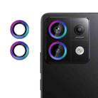 For Redmi Note 13 Pro 5G Kalebol No Flicker Ultra-Thin Individual Camera Lens Tempered Glass Film(Dazzling Colors) - 1
