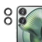 For Xiaomi Mix Flip 2 Kalebol No Flicker Ultra-Thin Individual Camera Lens Tempered Glass Film(Black) - 1