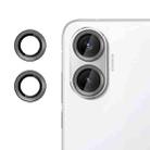 For Redmi  Turbo 4 Pro Kalebol No Flicker Ultra-Thin Individual Camera Lens Tempered Glass Film(Black) - 1