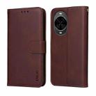 For Huawei nova 14 ENKAY Card Wallet Calf Texture Leather Phone Case with Screen Film(Black) - 3