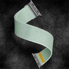For Apple Watch 46mm / 49mm / 45mm / 44mm Adjustable Single Loop Elastic Nylon Watch Band(Mint Green) - 3
