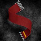 For Apple Watch 42mm / 41mm / 40mm / 38mm Adjustable Single Loop Elastic Nylon Watch Band(Red) - 3