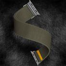 For Apple Watch 42mm / 41mm / 40mm / 38mm Adjustable Single Loop Elastic Nylon Watch Band(Army Green) - 3